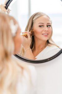 bride make up mirror